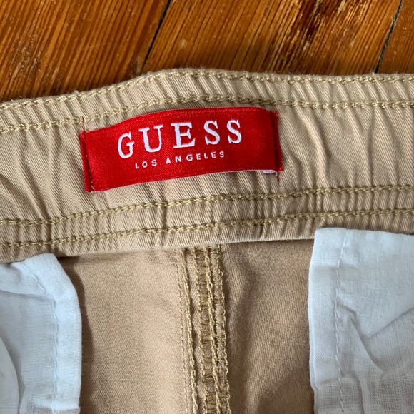 Men’s Guess beige shorts - Picture 2 of 4